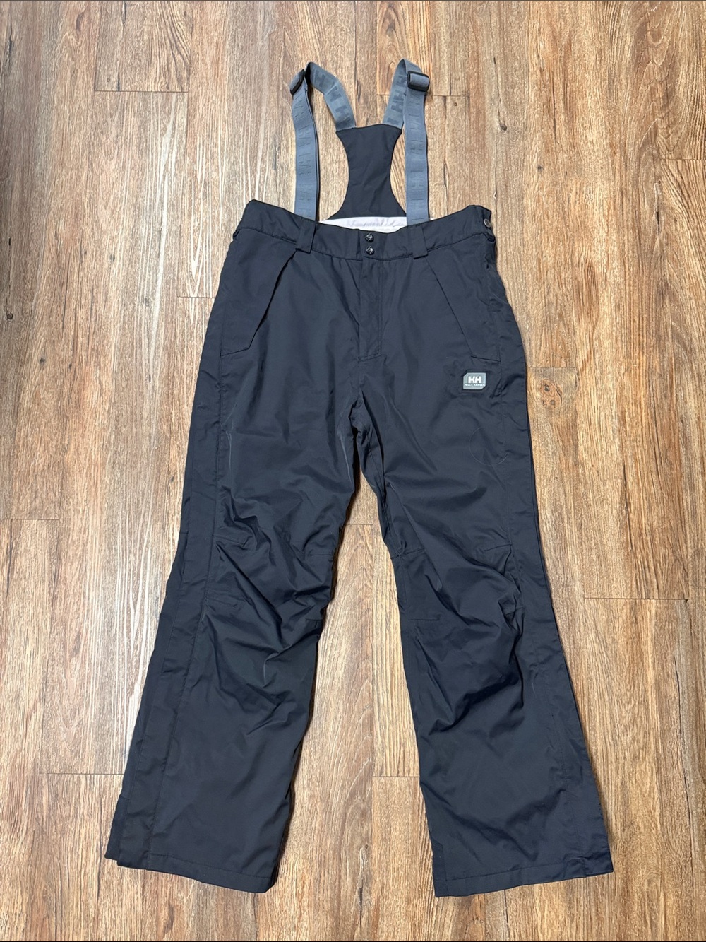 HELLY HANSEN Men's Waterproof Insulated Ski Snow Pants Suspenders Excellent Cond